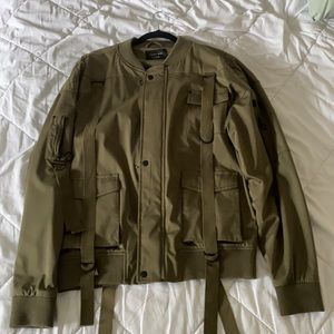 Zara Military Green Jacket
